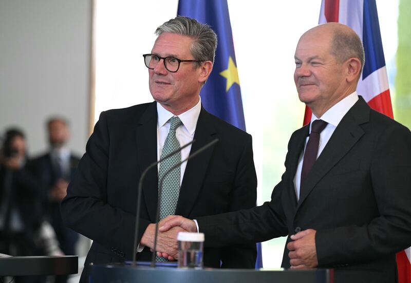 Prime Minister Sir Keir Starmer and German Chancellor Olaf Scholz want the defence deal to form part of a wider treaty between the two countries