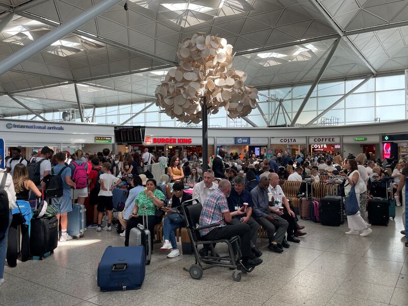 Outages have affected services at airports