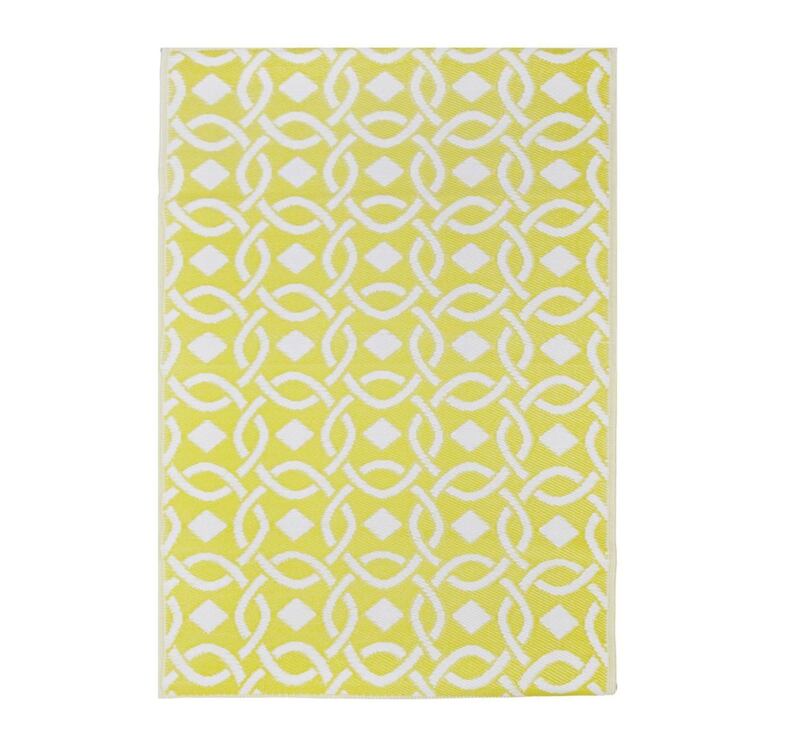 Yellow Outdoor Rug, Talking Tables 