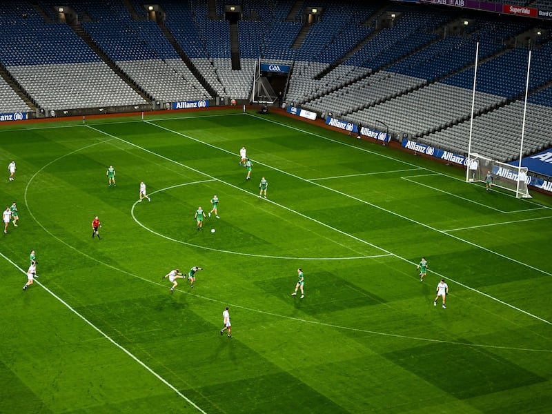 Connacht's Jack Carney kicks a two point score from outside the new 40 metre arc, in the first half of Friday night's inter-provincial game against Leinster. Picture by Brendan Moran/Sportsfile