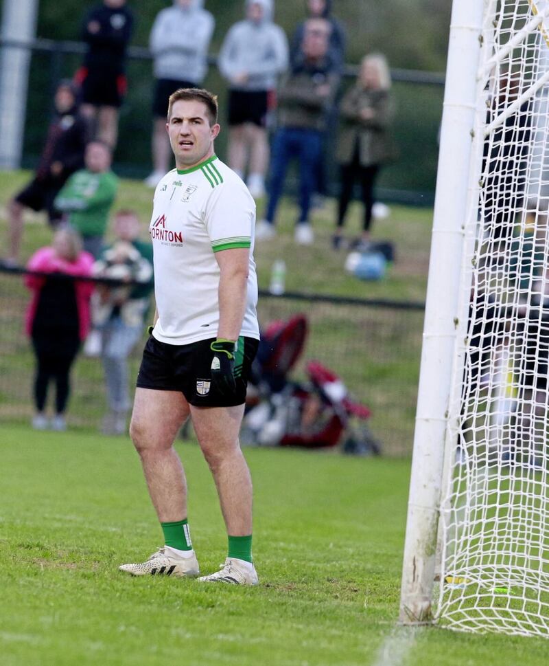 Cargin&#39;s John McNabb suffered a second-half ankle injury 