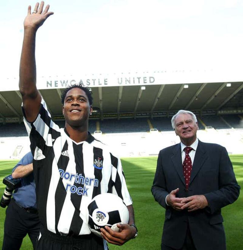 Patrick Kluivert Newcastle Utd