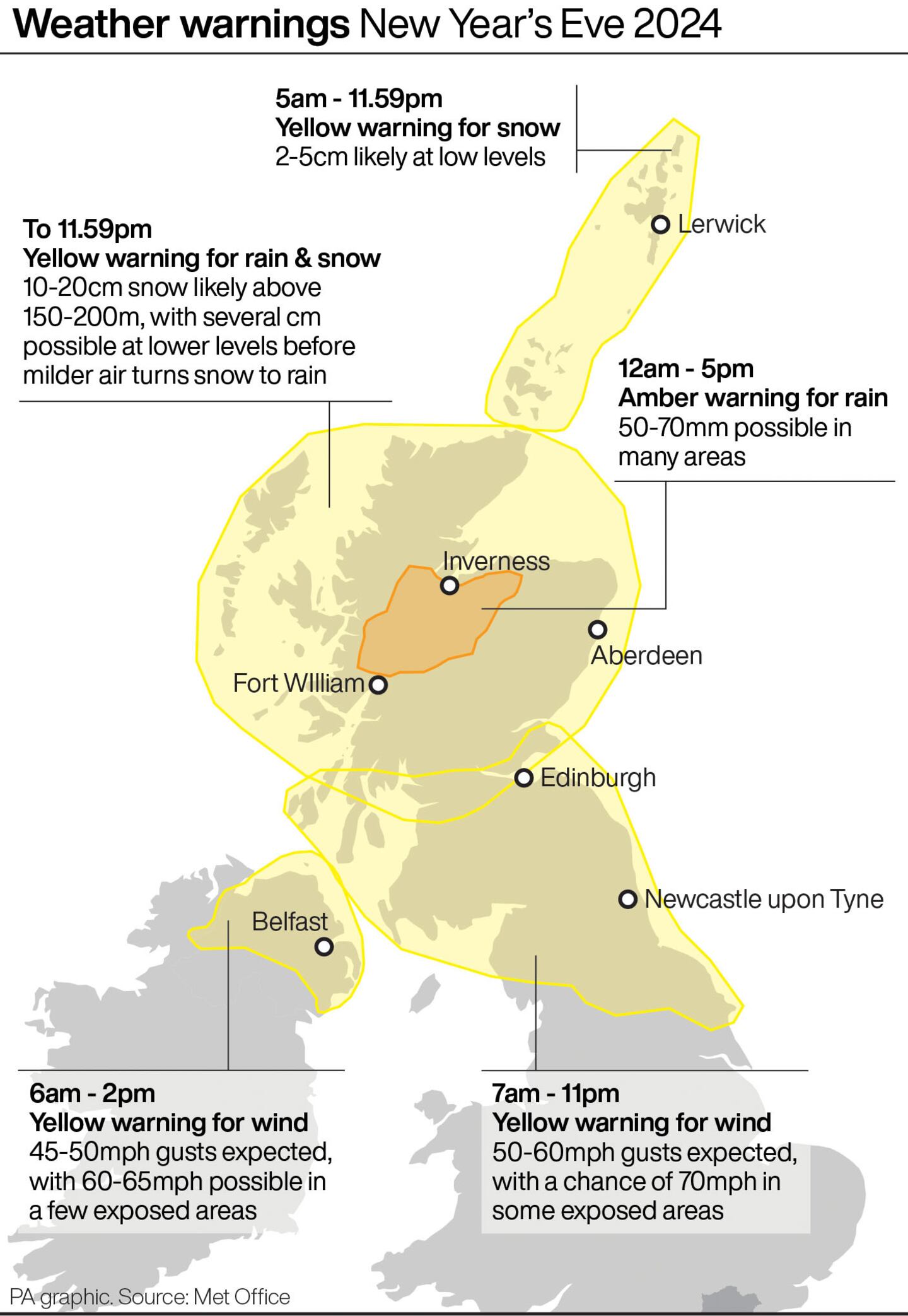 Severe Flood Warnings As Heavy Rain Brings ‘danger To Life’ In Northern 