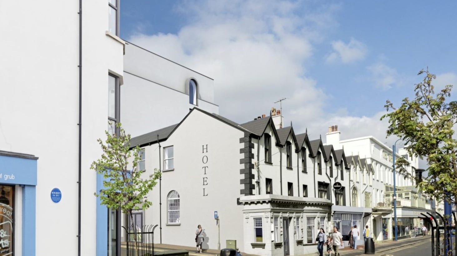 A digtally rendered image of the plans proposed for the former Londonderry Hotel in Portrush. 