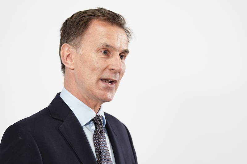 Chancellor Jeremy Hunt could lose his seat in the General Election