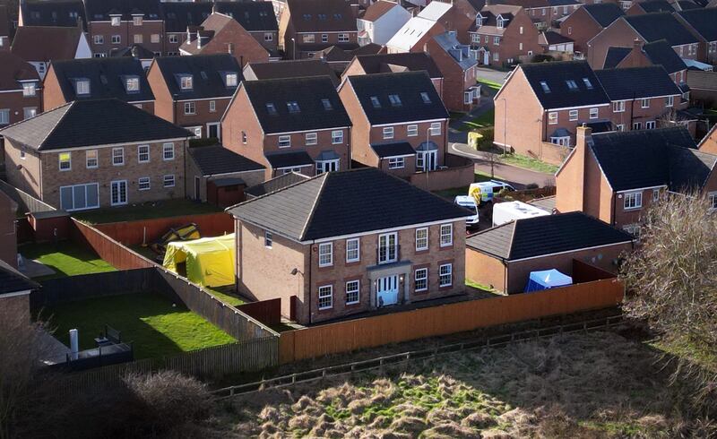 The investigation was focused on a house in Ingleby Barwick, Teesside