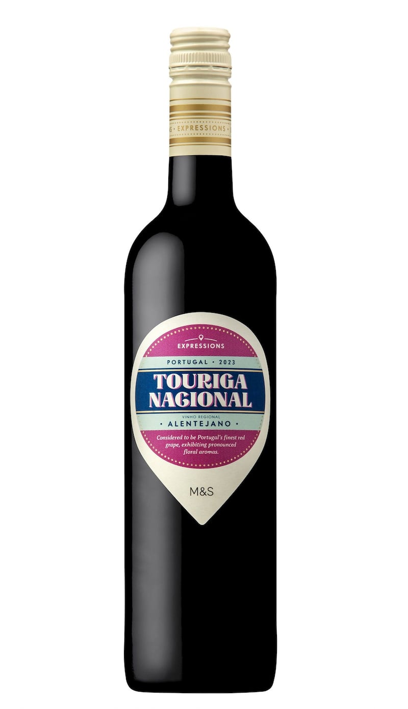 M&S Expressions Touriga Nacional 2023, Portugal, £7.50, Ocado