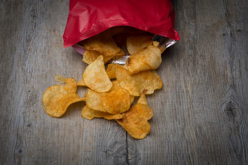 Salty crisps might make you feel sluggish in the heat