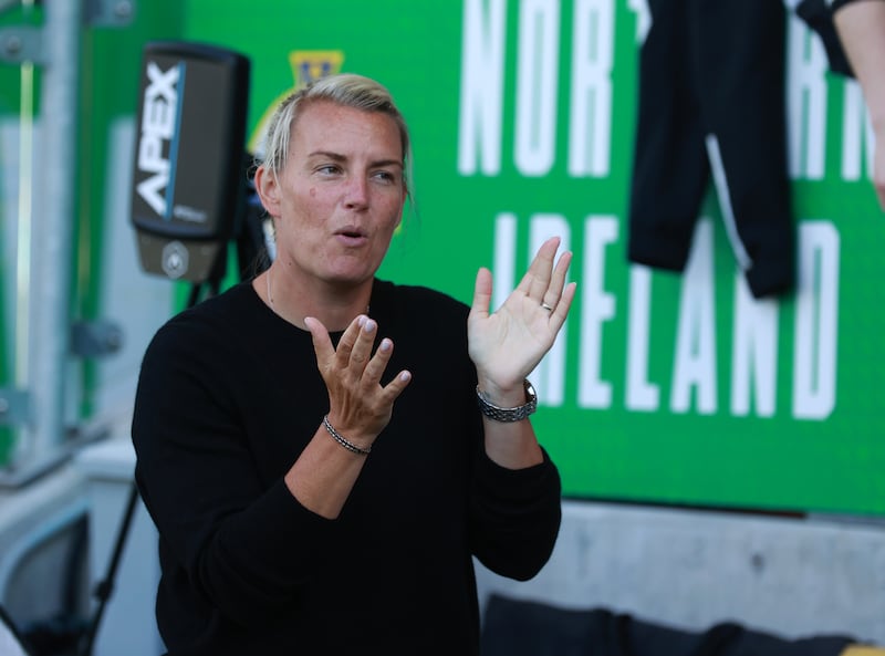 Tanya Oxtoby is leading Northern Ireland women into the Euro 2025 qualifying play-offs later this month