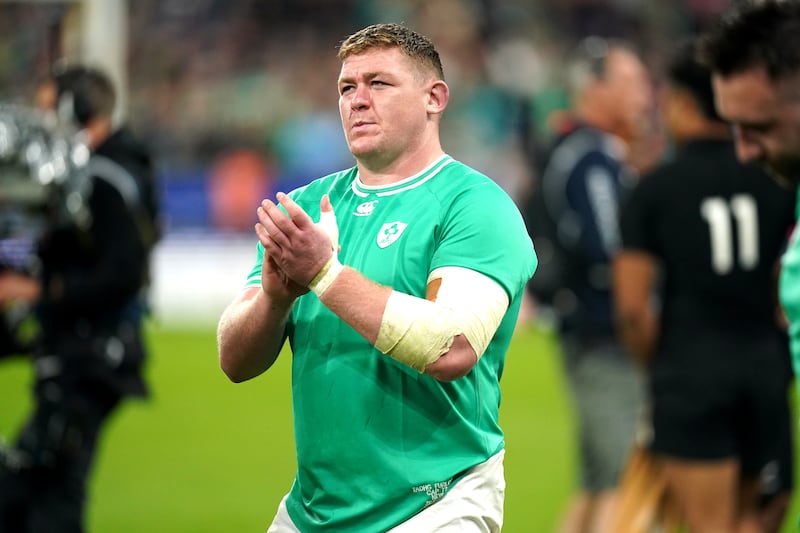 Prop Tadhg Furlong will miss Ireland’s autumn opener