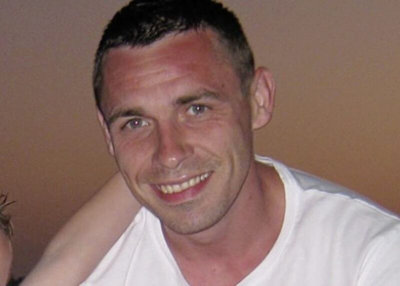 Morgan Denny (36) was killed in a road traffic collision in Hannahstown in September 2017 