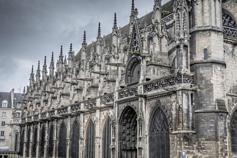 Caen Cathedral, Normandy 