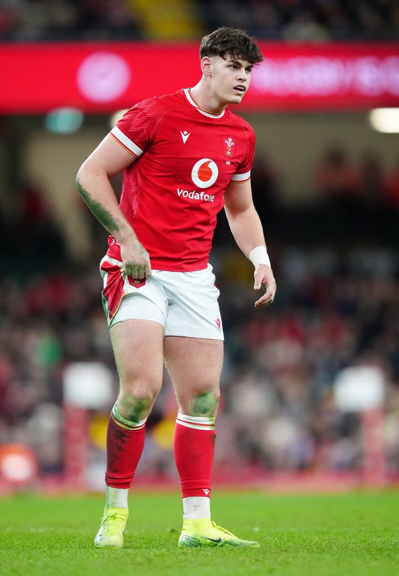 Wales centre Eddie James makes his first Test start against Italy