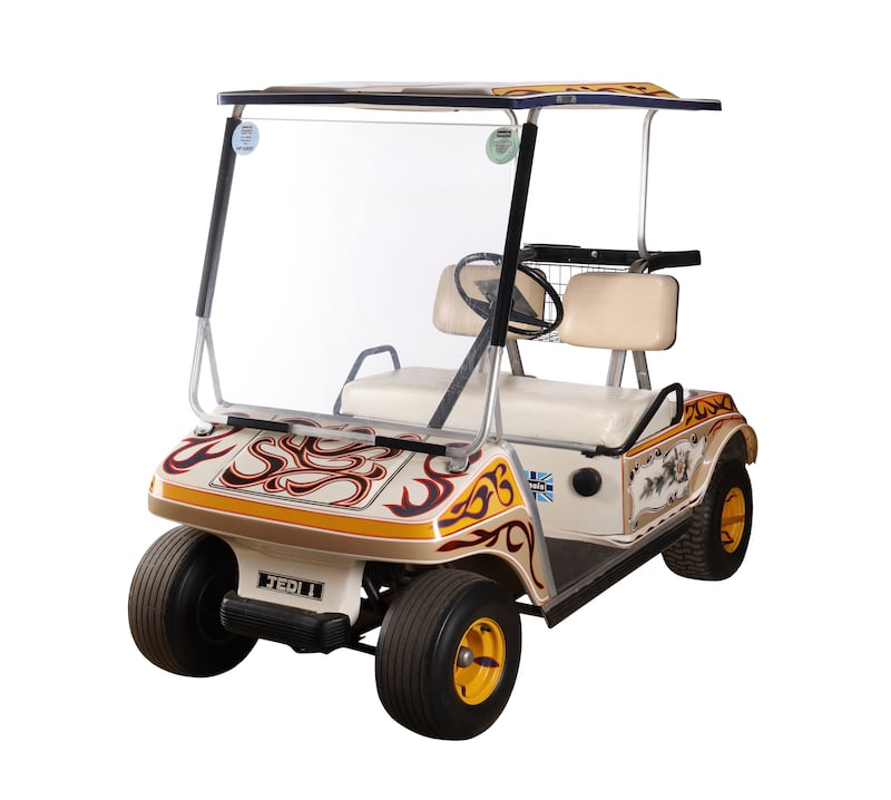 Noel Gallagher’s golf buggy will be part of the Propstore auction