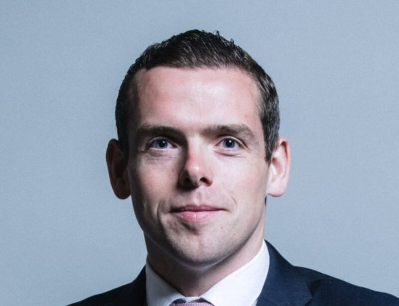 Douglas Ross, parliamentary under-secretary of state for Scotland, has resigned from the Government over Dominic Cummings' alleged breach of lockdown rules. Picture by Chris McAndrew/UK Parliament/Press Association&nbsp;