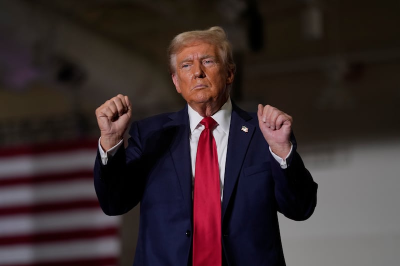 Republican presidential nominee Donald Trump (Matt Rourke/AP)