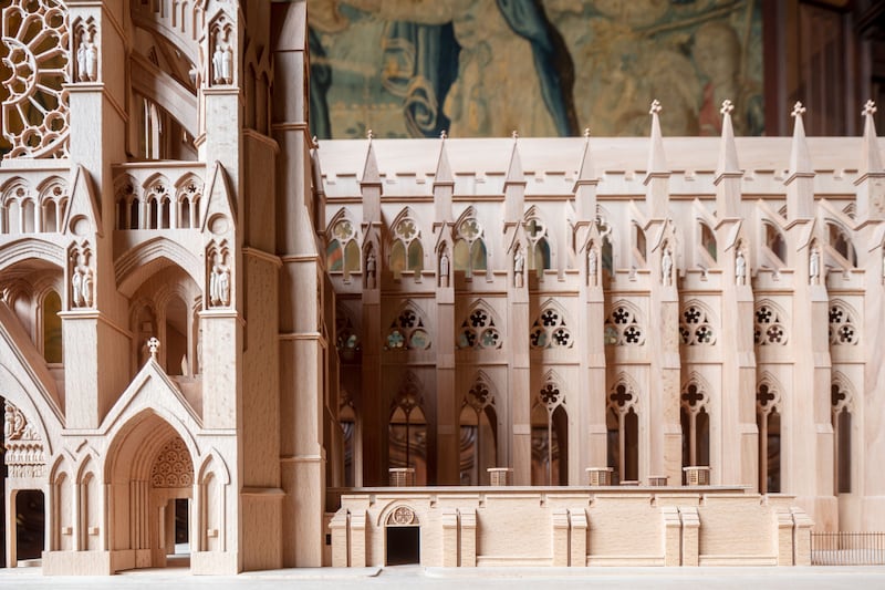 A design model of the King Charles III Sacristy