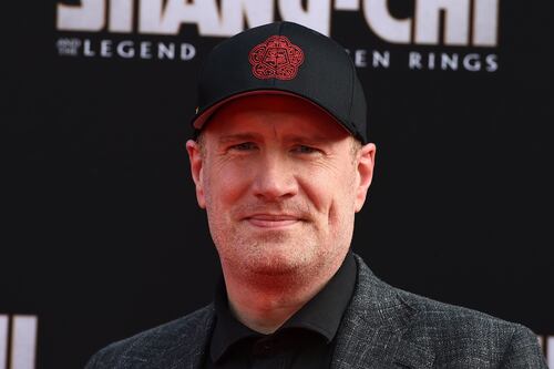 Marvel chief Kevin Feige says its films are best seen on the big screen