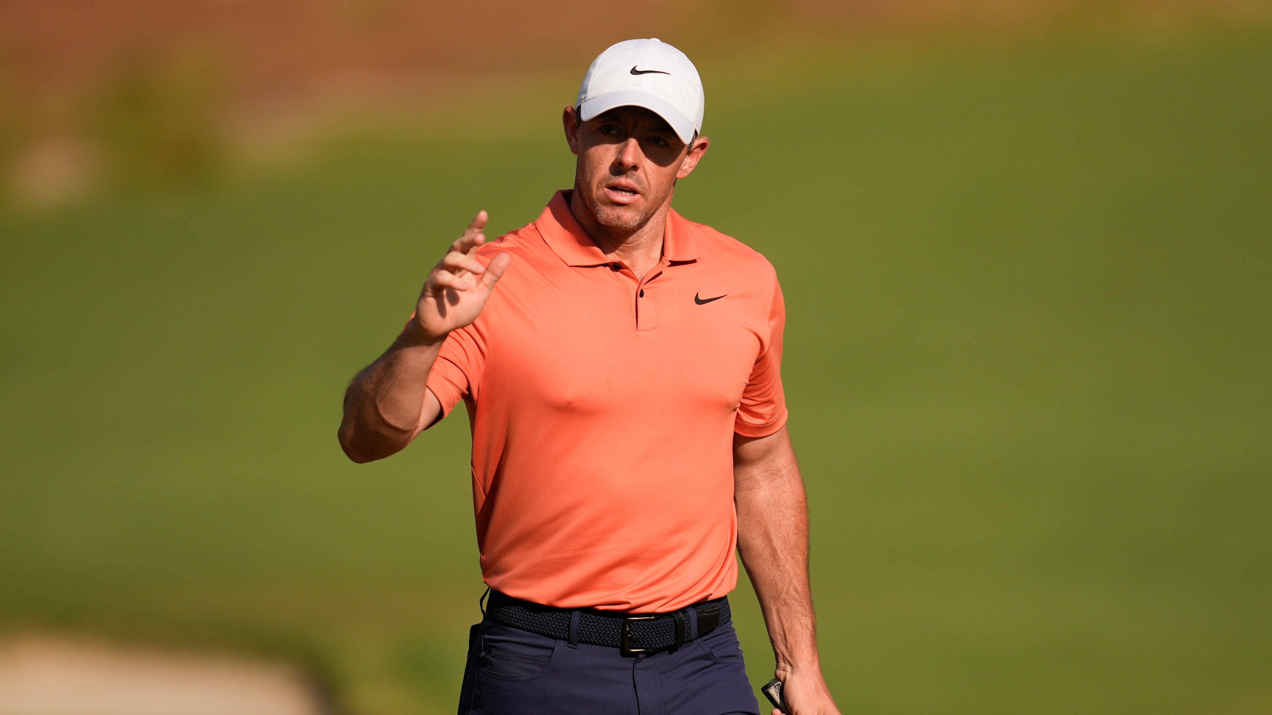 Rory McIlroy took a share of the lead into the second round of the 124th US Open (Mike Stewart/AP)