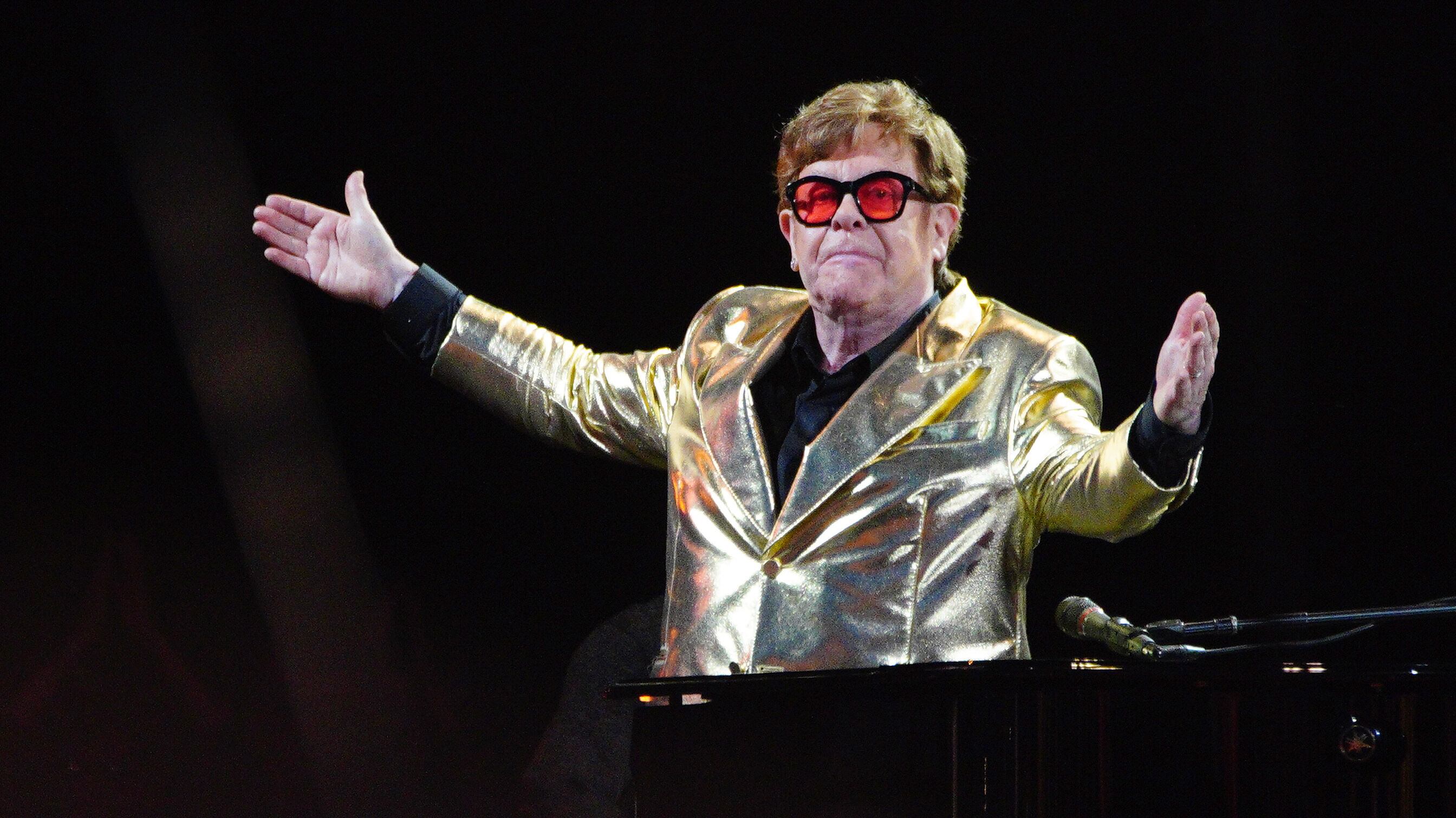 Sir Elton John was among the stars backing Labour