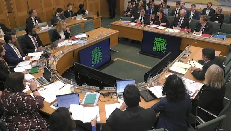 Rachel Reeves appearing before the Treasury Select Committee (House of Commons/UK Parliament)