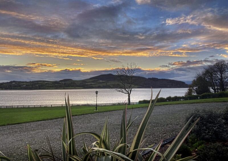 The view across Lough Swilly from The Red Door at Fahan in Donegal is unbeatable. PICTURE: MARGARET MCLAUGHLIN 