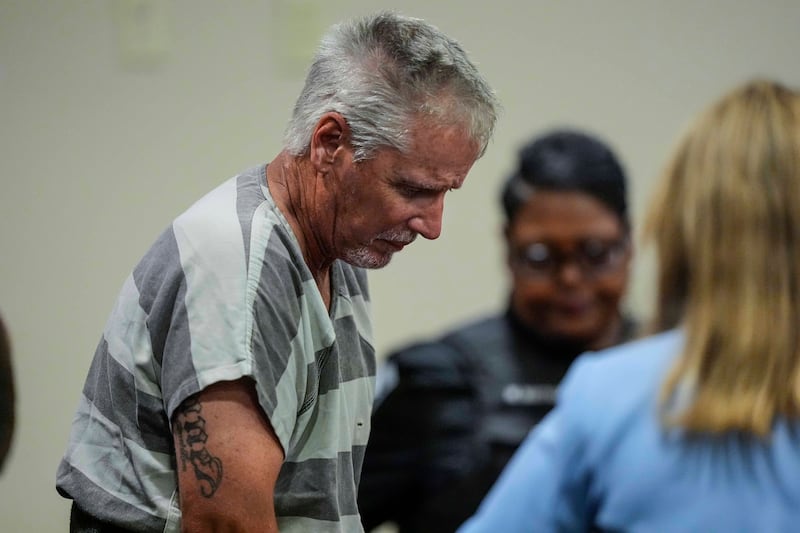 Colin Gray, 54, appeared in court (Brynn Anderson/AP)