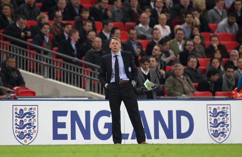 Stuart Pearce was England caretaker coach in 2012