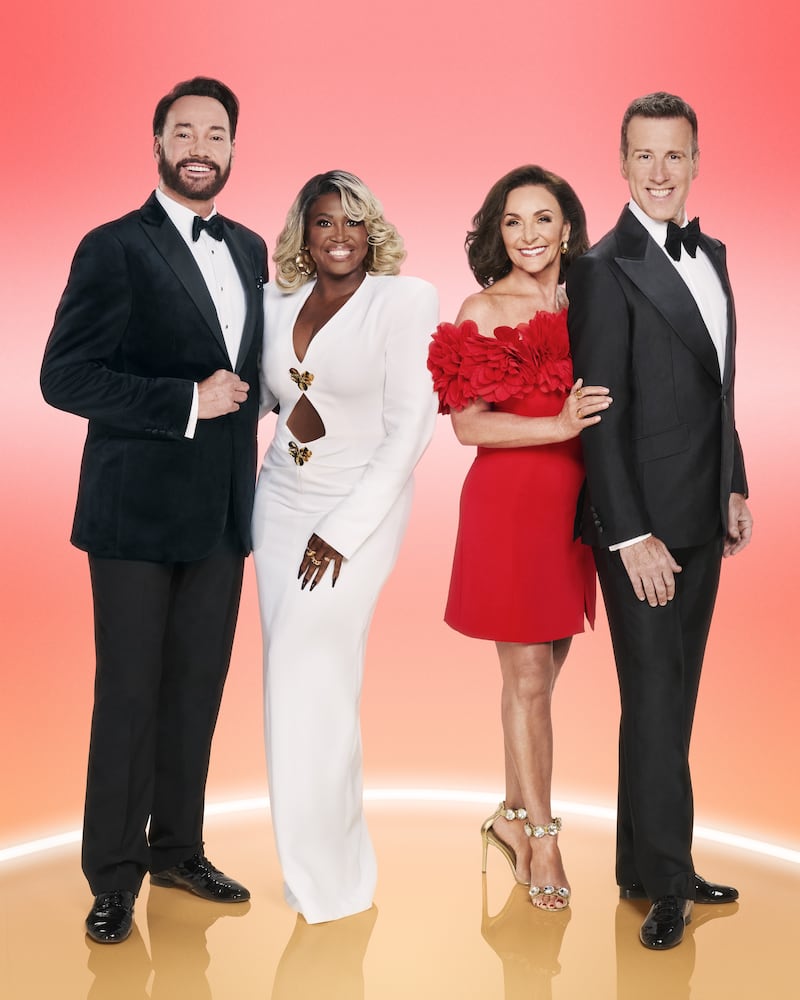 Strictly Come Dancing judges Craig Revel Horwood, Motsi Mabuse, Shirley Ballas and Anton Du Beke