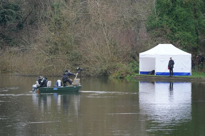 Specialist divers searched the River Wensum before Ms Lord’s body was found.