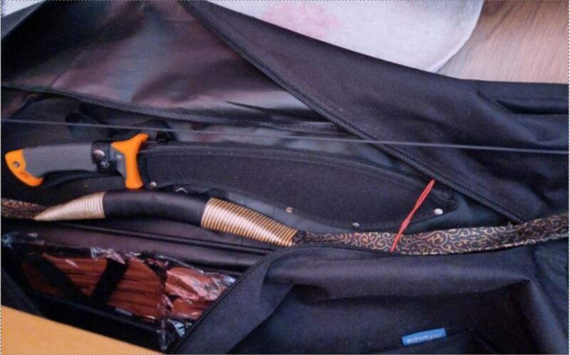 EMBARGOED UNTIL AFTER SENTENCING Weapons recovered from Rudakubana’s home address