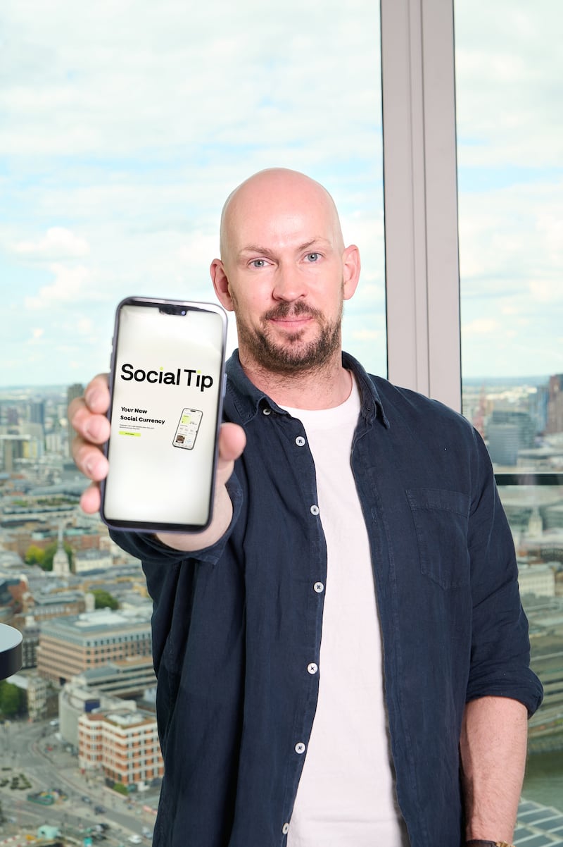 James Watt announced plans for a new app platform called Social Tip