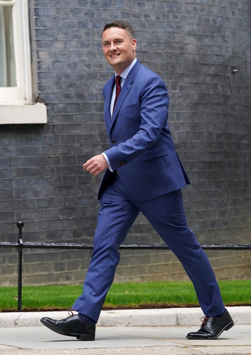 Wes Streeting has said previously he would not meet demands for a 35% pay increase
