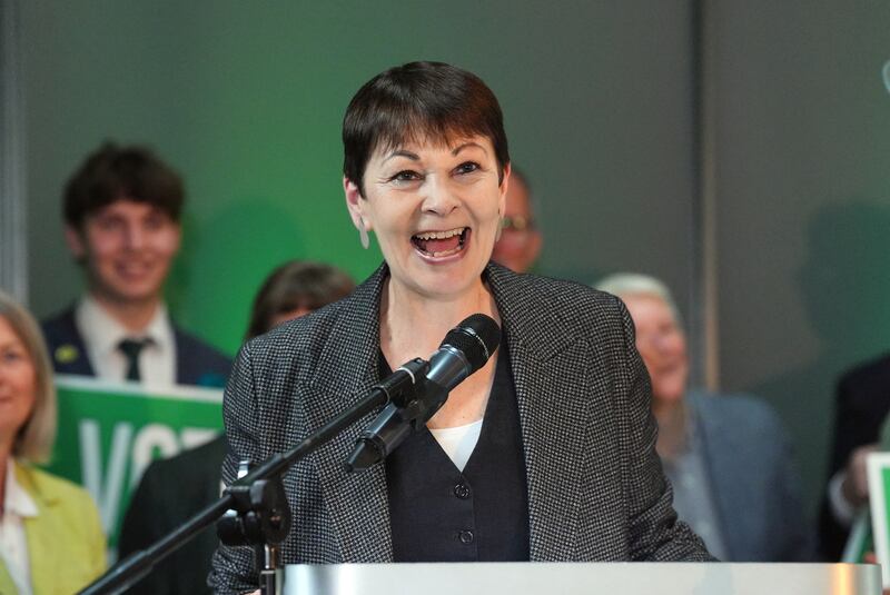 The Green Party’s Caroline Lucas