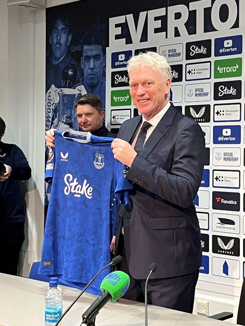 David Moyes is back as Everton manager