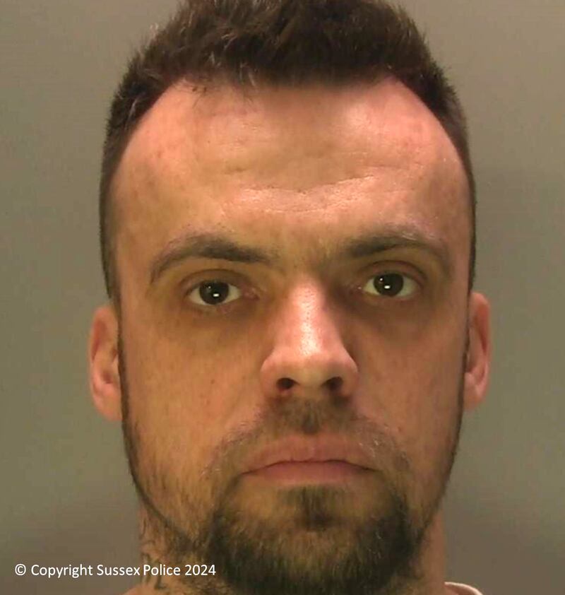 Robbie Cook was sentenced to 18 years in prison at Lewes Crown Court