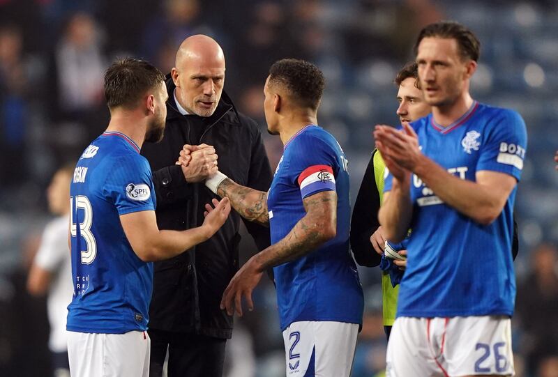 Philippe Clement is planning for the future at Ibrox