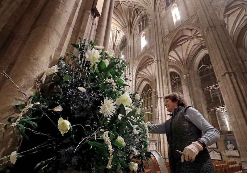 A Christmas market has not been held in the grounds of Canterbury Cathedral since 1813