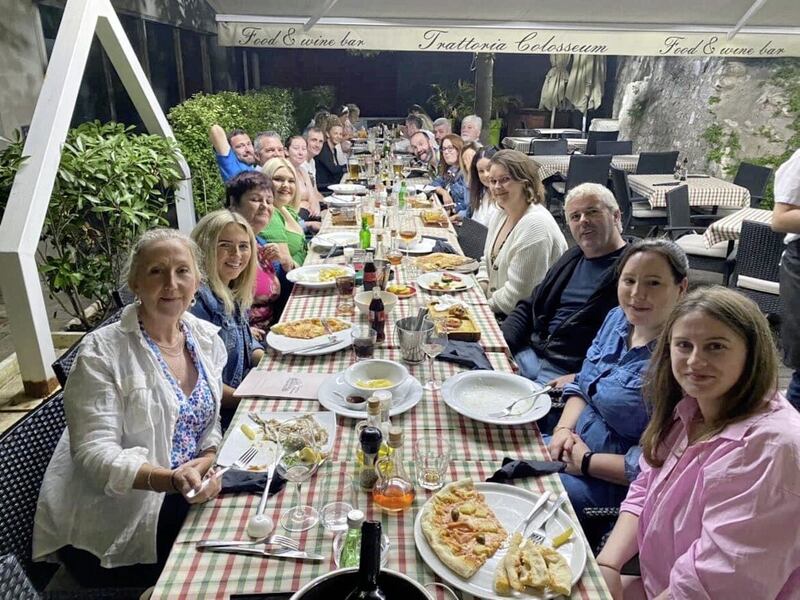 A group from Rory&#39;s Travel Club in Zadar, September 2022 