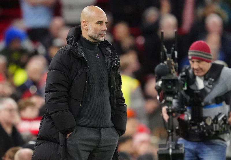 Guardiola saw his side win only once in 13 matches in all competitions just before the turn of the year