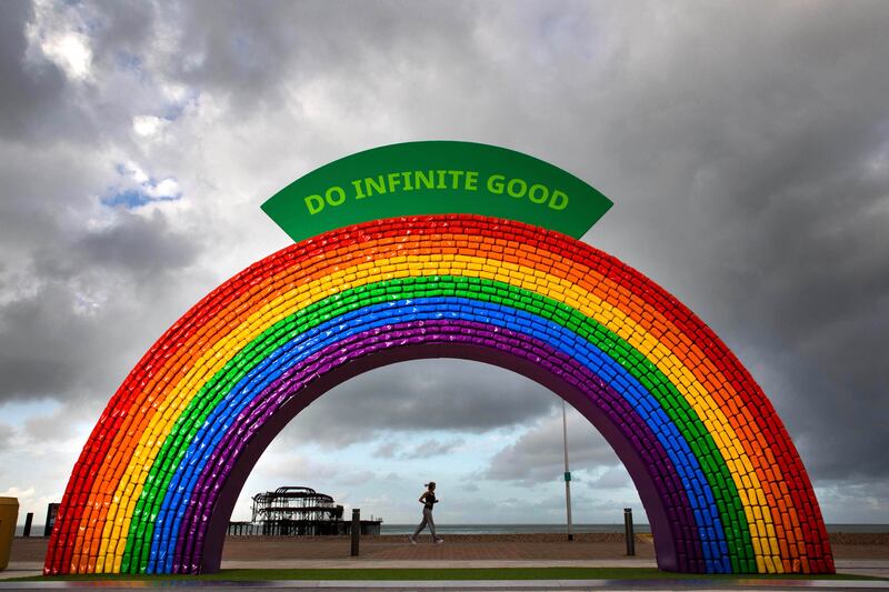 The #EveryCanCounts Rainbow Archway