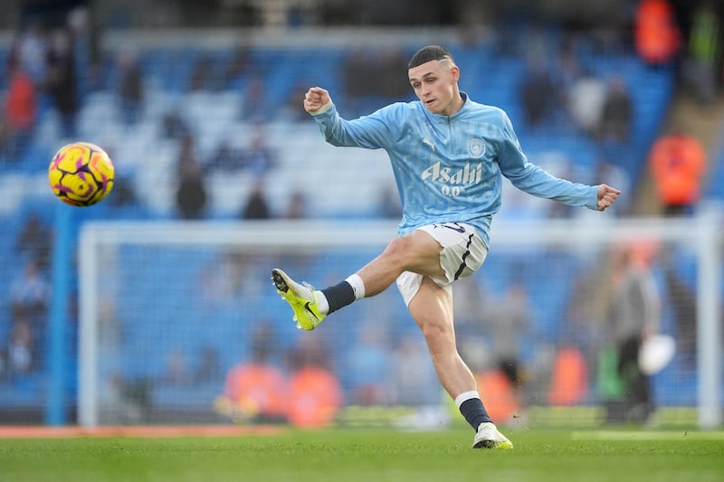 Phil Foden played for City in the last round