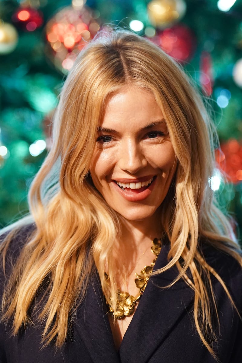 Actress Sienna Miller at the King’s Foundation Carol Concert