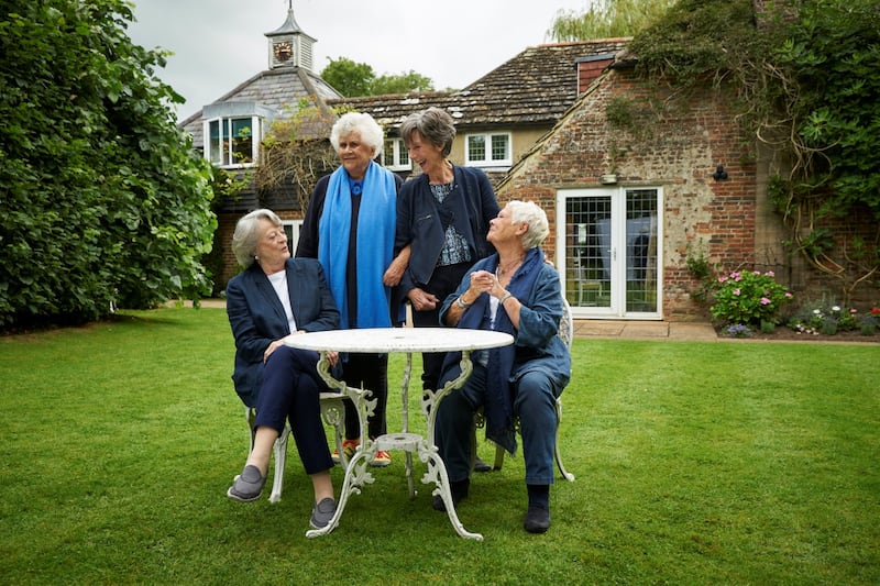 (Left to right) Maggie Smith, Joan Plowright, Eileen Atkins and Judi Dench