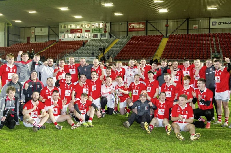 Craobh Rua defeated Monaghan's Carrickmacross in the Ulster Junior Hurling Championship final in December&nbsp; &nbsp; Picture: Noel Moan