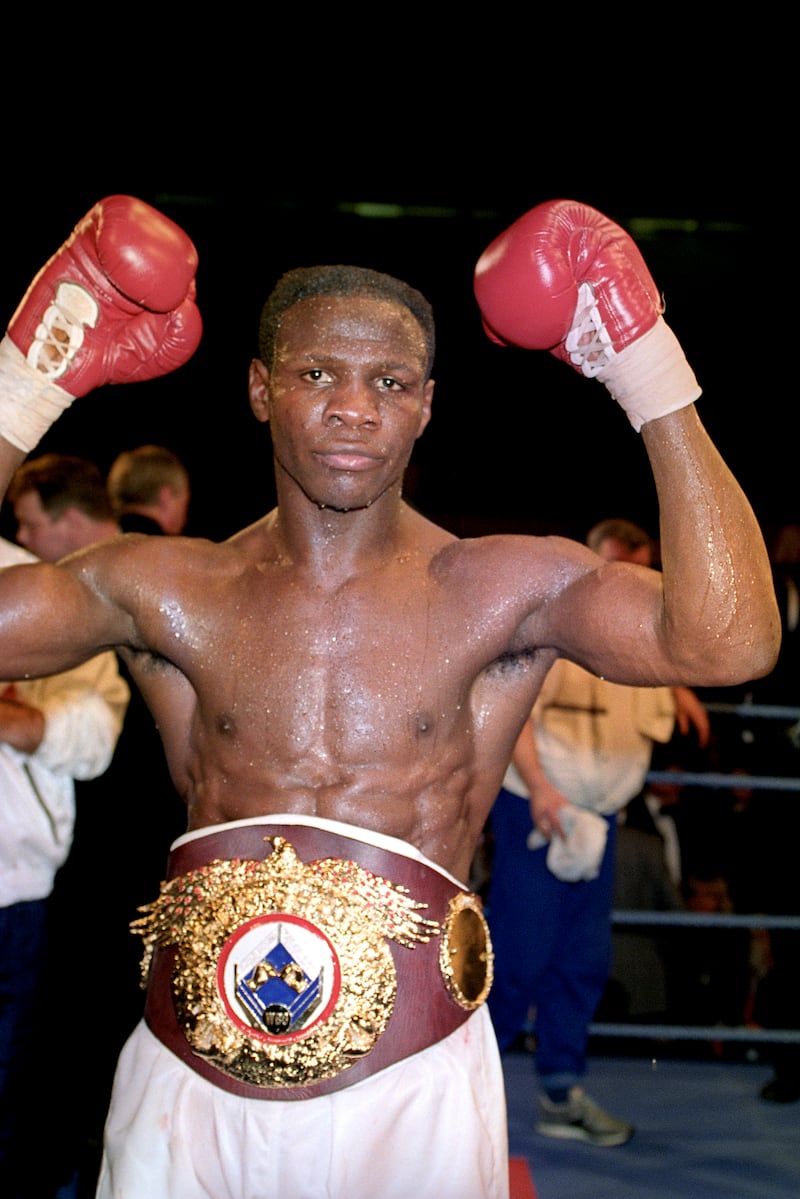 Chris Eubank is a 19-time boxing world champion