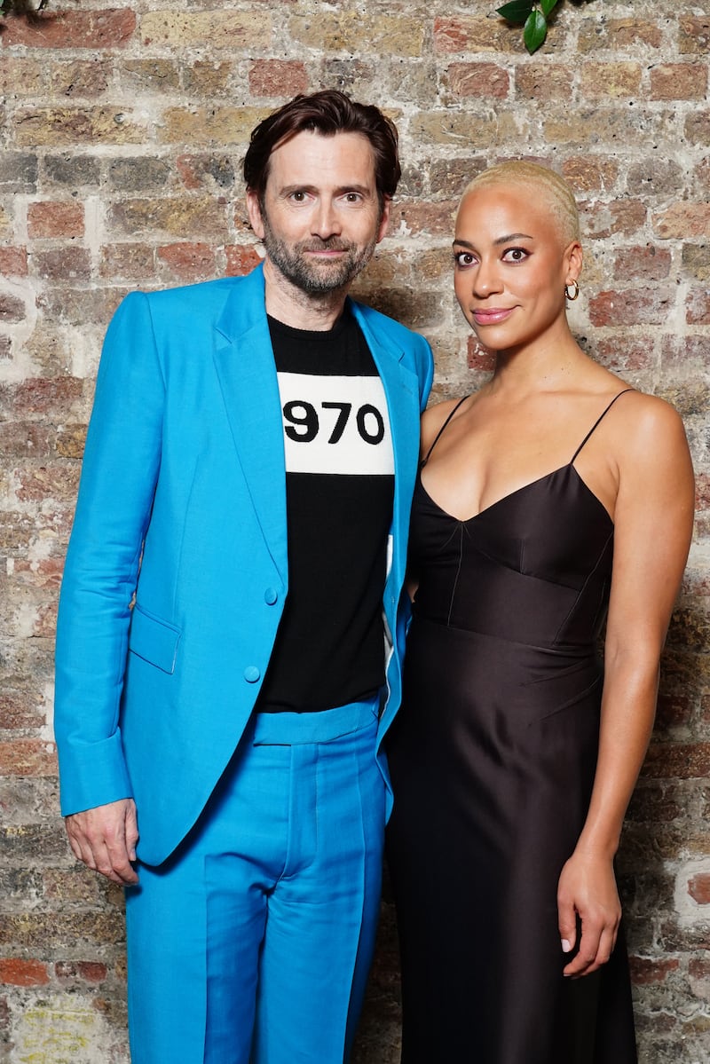 David Tennant and Cush Jumbo