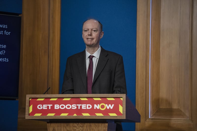 Chief medical officer Sir Chris Whitty gave media briefings throughout the course of the pandemic