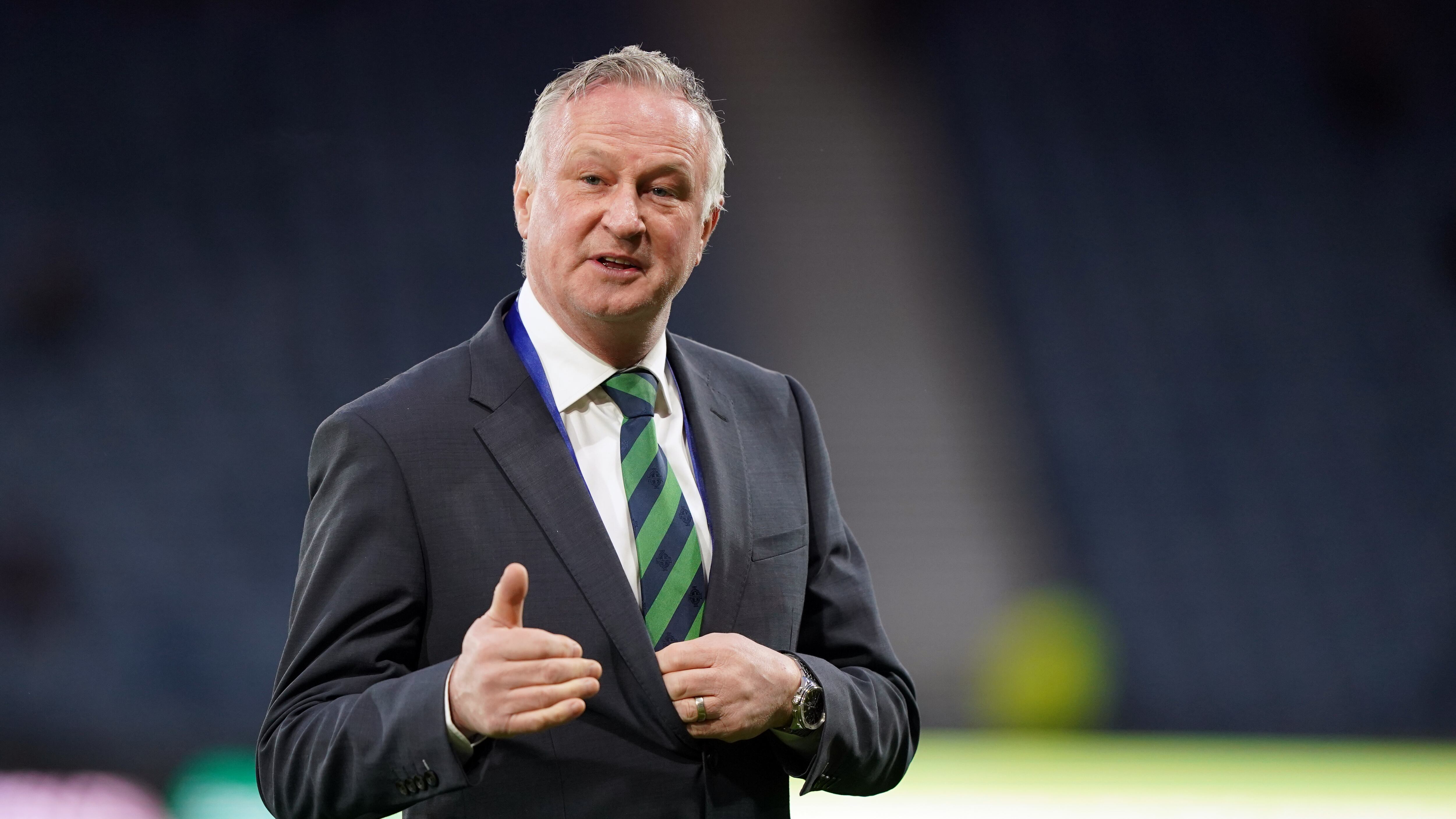Michael O’Neill believes Northern Ireland will be better in the long run for their game against Spain