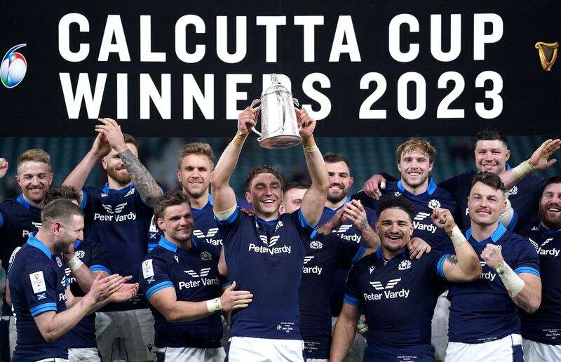 Scotland will be hoping to retain the Calcutta Cup